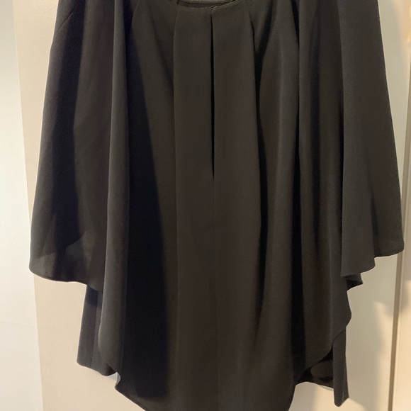 Escada black tunic with cape- like detail size 46 - Picture 3 of 3